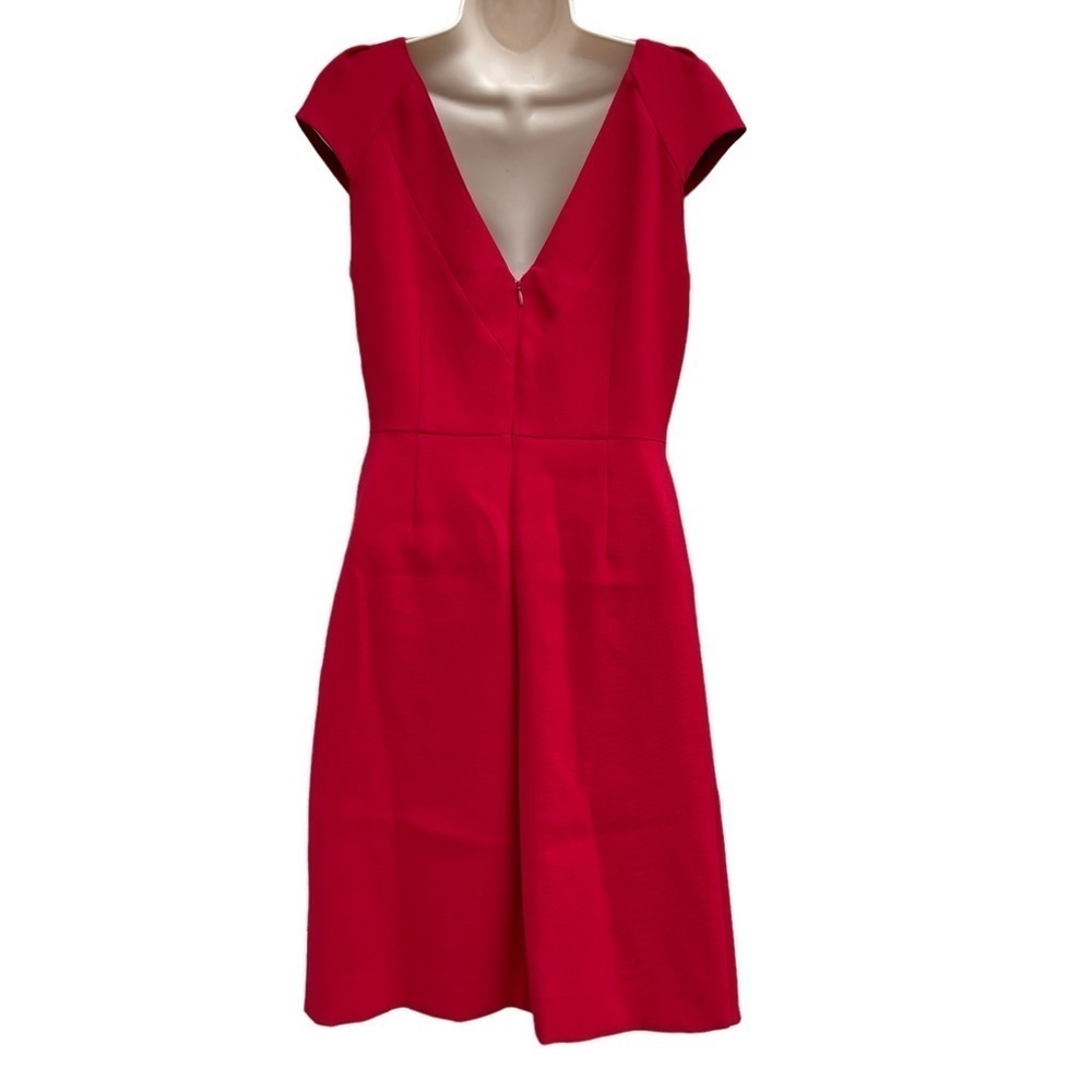 New! Antonio Melani Anita Sheath Dress Red Currant Size 4 Women’s Nwt 6890 - Picture 6 of 13